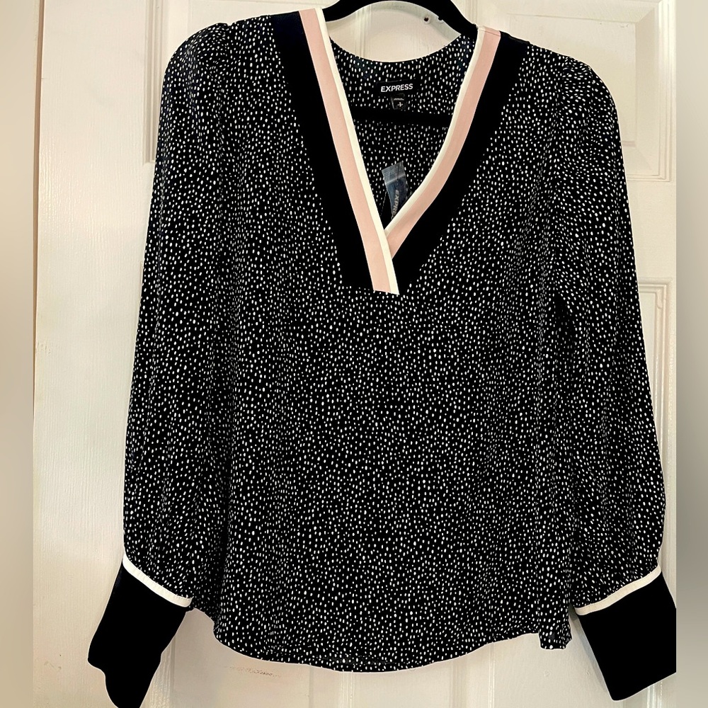 2 Express Blouses 1  New with tag  1 without tag